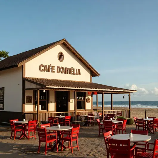 Café D’Amélia: Um Ponto de Encontro em Canoa Quebrada Café D'Amélia: Um Ponto de Encontro em Canoa Quebrada