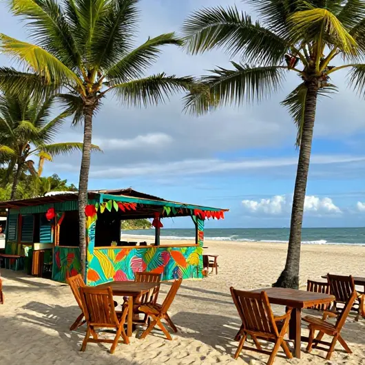 Descubra a Barraca Tiki Beach